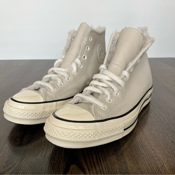 Converse | Shoes | Converse Chuck 7 Warm Lining Leather High Tops Womens Sz  0 569515c | Poshmark